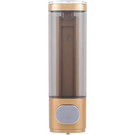Distributeur De Savon - Murale Manuelle - Réservoir Transparent En Abs - Pour Salle De Bain Cuisine Hôtel - 1 Pièce (1/5)