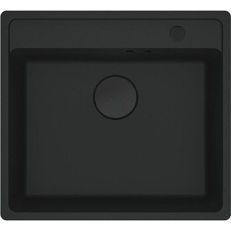 Franke Einbaubecken Maris MRG 610-52 A Fragranit Black Matt - Black Collection Handbedienung (1/4)