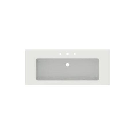 IS Möbelwaschtisch Extra 3 Hl. m.Ül. 1210x510x150mm Weiß mit IdealPlus (1/5)