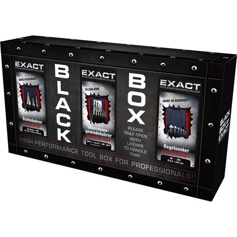 Exact 70611 Set de tarauds pour machine métrique M3 - M12 coupe à droite HSS-E forme B 1 pc(s) Y660341 (1/3)