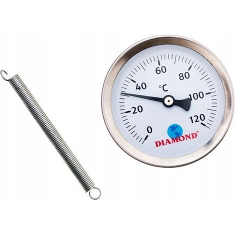 BIMETALL-KONTAKTTHERMOMETER 63 MM 0-120°C (1/2)
