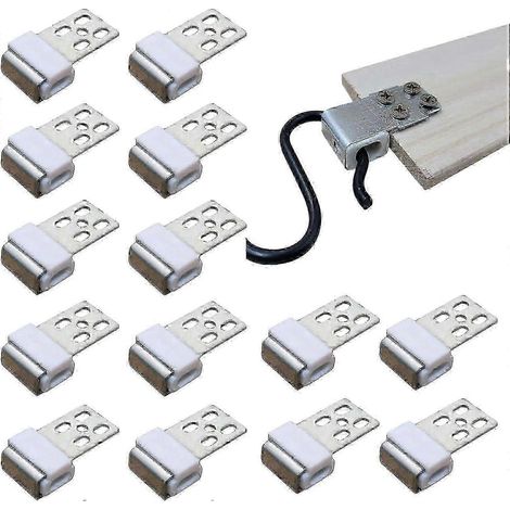 Lot de 30 clips métalliques pour ressorts de canapé à 5 trous, compatibles avec les meubles rembourrés et les pièces de rechange pour canapés. (1/5)