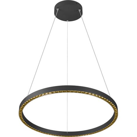 Suspension LED ONE CUBE UP/DOWN intérieur up/down noir LED 80W UGR 19 - SLV - 1007665 (1/4)