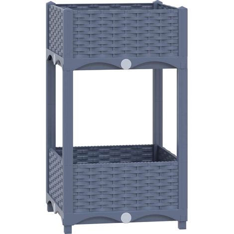 Maison Exclusive - Fioriera Rialzata 40x40x71 cm in Polipropilene (1/5)