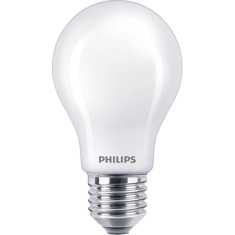 Philips ampoule LED Standard E27 75W Blanc Chaud Dépolie Verre Compatible Variateur, verre (1/5)