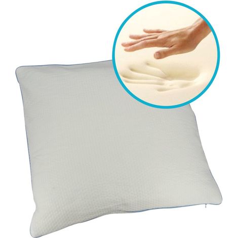 Oreiller Mémoire Forme Incasa 60x60 Soutien Ergonomique Et Confort Optimal - Incasa