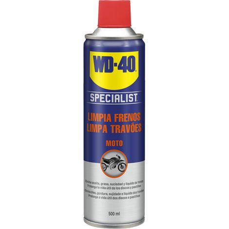 WD-40 Specialist Motorbike Limpia Frenos en spray 500ml. Bicicleta y motos
