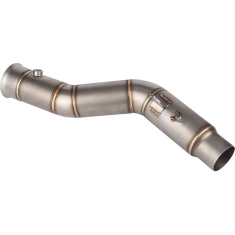Seitlicher Auspuff mit Mittelgelenk für YAMAHA R1 2009-2014, modifiziertes Edelstahlrohr, Performance-Motorradzubehör (1/5)