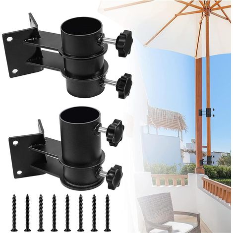 Parasol frame fixing clip, weatherproof parasol frame, stainless steel, outdoor clip (1/5)