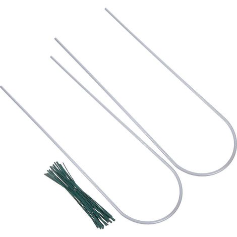 Support pour plantes grimpantes, étagère décorative multi-matériaux en plastique et fer (lot de 2) (1/5)