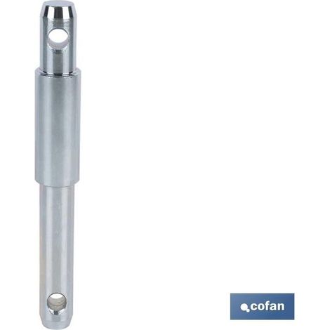 Pack de 5 broches doubles interchangeables pour attelage d'outils Ø28 x Ø22 mm