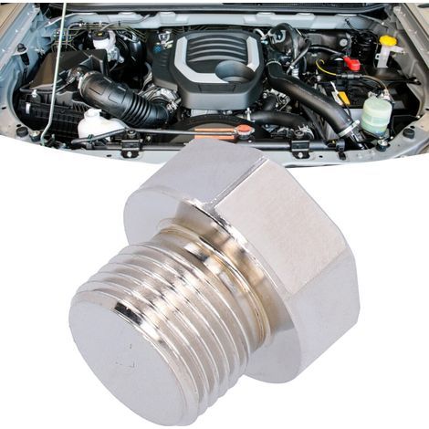 Connecteur en fer haute dureté M18x1,5 pour fiches de capteur d'oxygène universelles, adapté aux applications automobiles. (1/2)