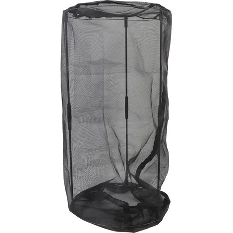 Filet de Protection Jardin Polyester avec Tiges Cage Transparente Noire Respirante pour Plantes Fleurs Légumes Anti-Oiseaux (1/4)