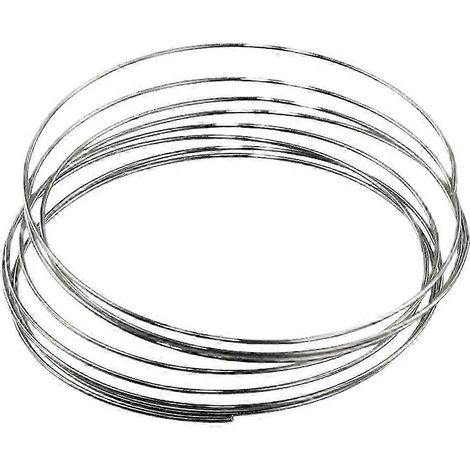 Fil chauffant en nichrome 80, 1,2 mm, 16 AWG, 2,4 m (8 pi), élément chauffant haute température pour fours et étuves (1/4)