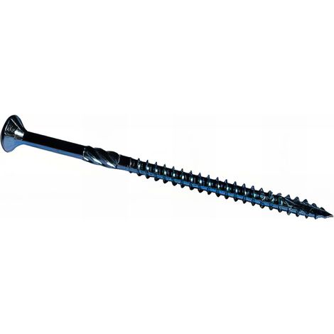 Vis bois tête fraisée Torx 6 x 110 mm Zinguée - Boite de 100 pcs - Fixtout VAFXC0611002B