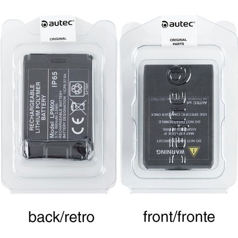 Batteria originale Autec litio 3,7V R0BATT00E13A0 LPM00