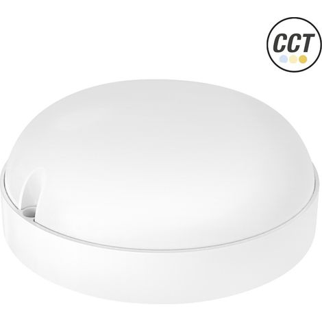 APLIQUE LED REDONDO BLANCO IP65 12W.3CCT (1/4)