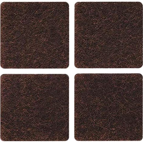 Confezione Feltrini Per Sedie Marrone 35X35 Mm - 50 Cf (1/2)