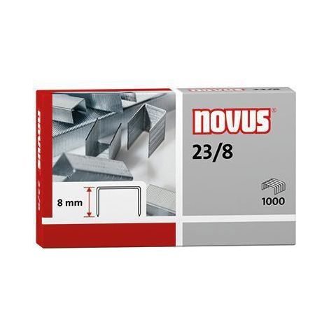 NOVUS Heftklammer 23/8 042-0040 verzinkt 1.000 St./Pack.