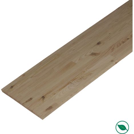 Forestea – Tablette en pin massif lamellé collé rustique 2000 x 200 x 18 mm – Certification FSC Mixte 70 % – Pour étagères et aménagements intérieurs