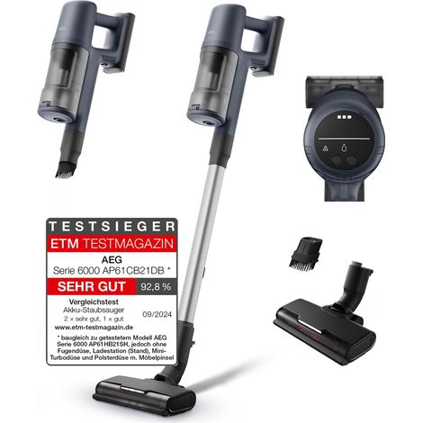 AEG AP61CB21DB 900 402 375, Aspirapolvere, plastica e Alluminio, Denim Blue (1/5)