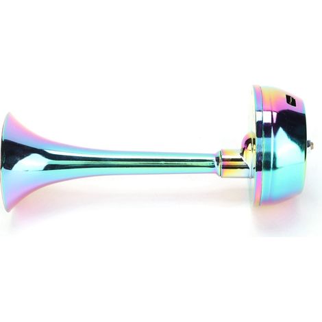 Klaxon pneumatique coloré, trompette, tuyau de pompe pour voiture, camion, train, bateau, métal 12V (1/5)