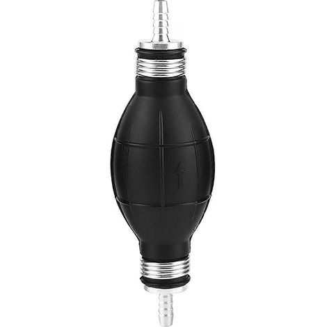 Tuyau d'amorçage manuel en caoutchouc et aluminium de 6 mm pour pompe à carburant essence, pour voiture, bateau ou moteur hors-bord. (1/4)