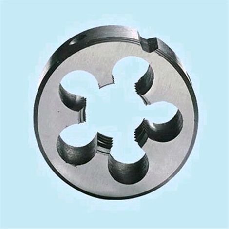 Filiere tonde in acciaio cromo  - Filetto 5 MA - Passo mm. 0,8