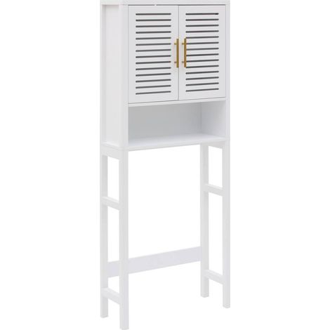 Meuble wc orea rectangulaire 25x67cm blanc - 5five (1/5)