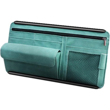 Visière de voiture, lunettes de soleil compatibles avec étui, lunettes de vue compatibles avec boîte de rangement, accessoires auto (1/5)