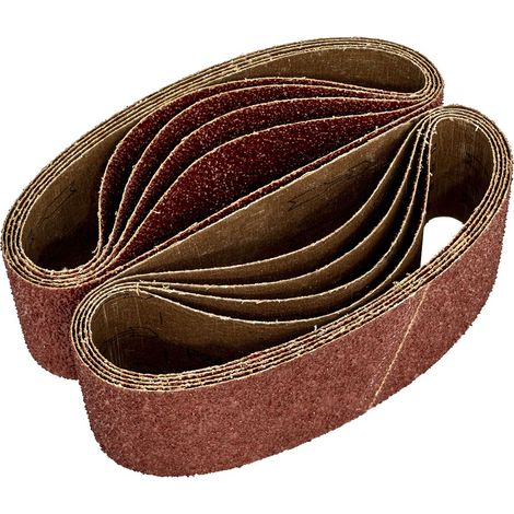 Sealey WSB53245 Worksafe® 75 x 533mm Sanding Belt 24Grit - Pack of 5