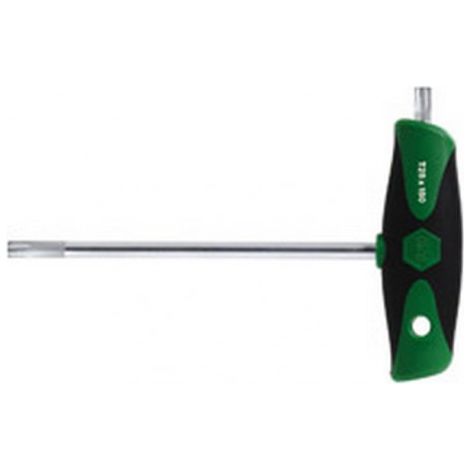 Tournevis TORX® avec poignée en T et prise de force latérale, Dimensions : T 10, Long. de la lame 100 mm (1/5)