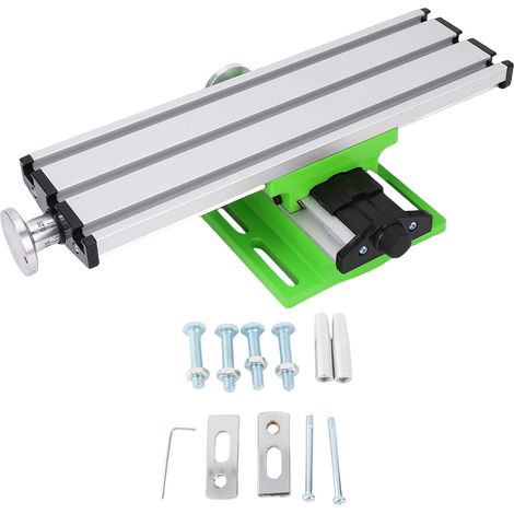 Table de perçage multifonctionnelle à chariot transversal, mini-établi de précision, table de fraisage. (1/5)