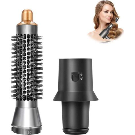 Adatto per una piccola spazzola rotonda da 20 mm e un adattatore per asciugacapelli Dyson Supersonic HD01 HD02 HD03 HD04 HD07 HD08 HD15, per Dyson Airwrap HS01 HS05