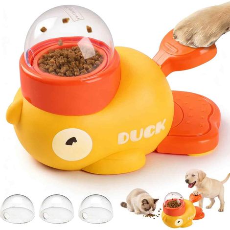Slowfeeder - Intelligentiespeelgoed - chiens Denkspel - Interactieve snackdispenser - 1 pièce - avec knoppen - grands (1/5)