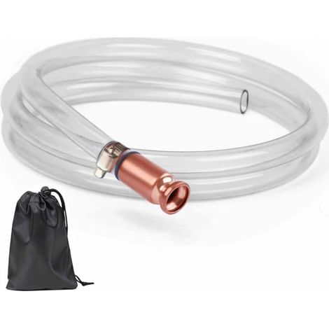 Pompe manuelle de 187 cm de long pour transférer l'eau, le diesel, l'essence, l'huile et l'eau d'aquarium