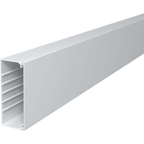 OBO Bettermann Goulotte murale et de plafond sans halogène 60x150x2000 polycarbonate/acrylonitrile-butadiène-styrène blanc p..., 6175425