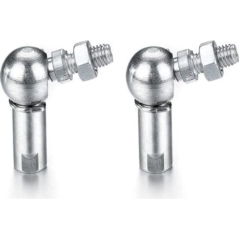 Lot de 2 roulements à billes CS10 en forme de L (M6 x 1,0) (1/4)