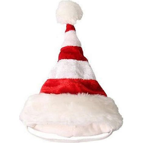 Chapeau de Noël pour chien, adorable déguisement de chiot, accessoire de fête, chapeau décoratif pour animaux de compagnie pour les fêtes (taille L)-2324CM