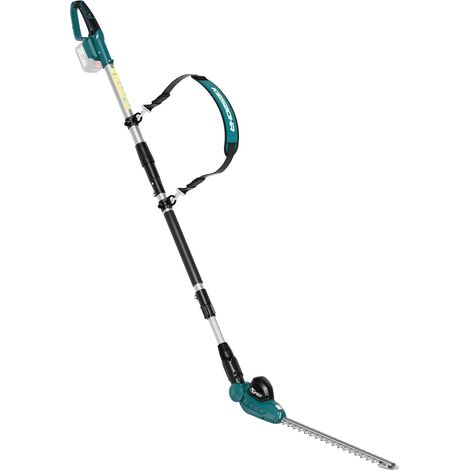 Taille-Haie Télescopique 41 cm,11 Angles pour 18V Portée max 2,62 m, écartement dents 16 mm, tête réglable multi-positions, batterie non incluse, idéal haies hautes (1/5)
