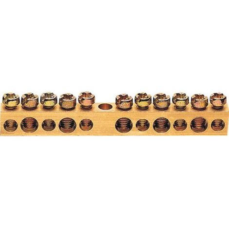 Barrette sur socle 73mm 5X16-6X1mm HAGER K144