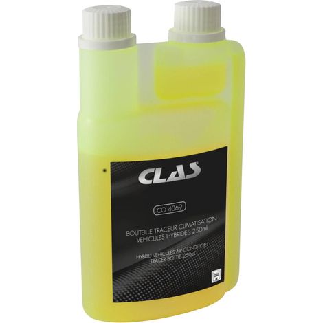 Bouteille traceur climatisation véhicules hybrides 250ml - CO 4069 - CLAS Equipements