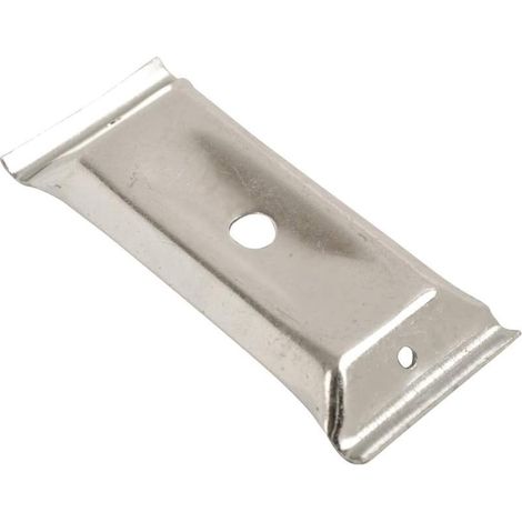 onestopdiy LP-0147/1/1.5 BZP Lot de 10 supports pour pied de table 120 x 50 mm