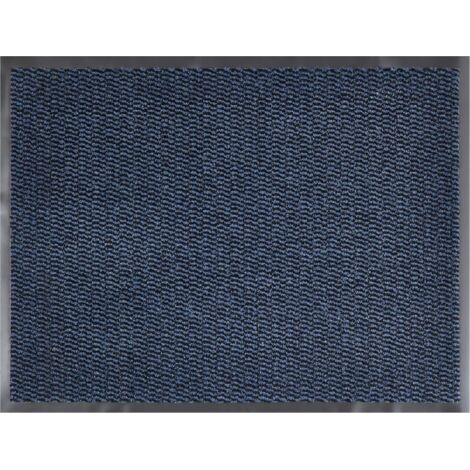 1 Paillasson Intérieur Extérieur Dos Antidérapant Polyamide Bleu 80x120 Cm Caravane Garage (1/5)