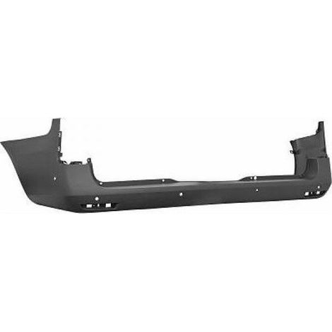 Pare-choc arrière gris avec 6 trous radars chassis long Mercedes Vito W447 2014-2019