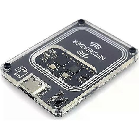 Für B29C-PCR532 NFC RFID Bluetooth-Funkmodul IC-Kartenleser/Schreiber RFID-Emulator Minicopy mit Typ-C-Schnittstelle-JXLGV (1/4)