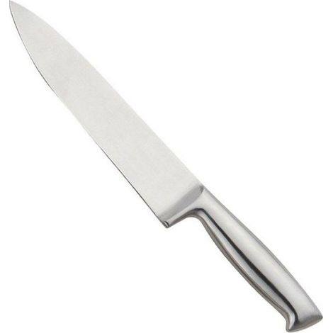 Couteau De Cuisine - Lame Acier Inoxydable 1.4028 - Longueur Lame 22 cm - Usage Cuisine Professionnelle Et Domestique - 1 Pièce (1/3)