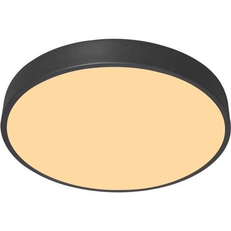 Plafoniera TESIA Black White LED 36W L: 5cm Ø40cm (1/4)