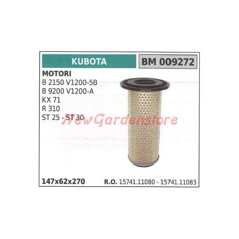KUBOTA Luftfilter B 2150 V1200-5B B 9200 V1200-A KX 71 009272 K1105 Motor