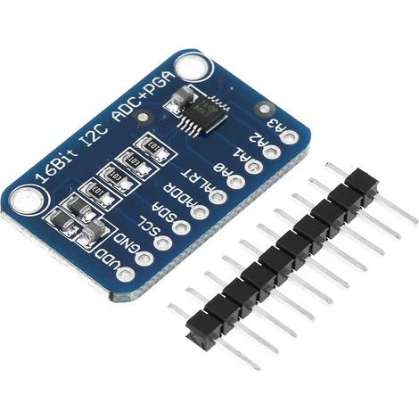 1 I2C 16-Bit-ADC-Entwicklungsboard, Analog-Digital-Wandlungsmodul (1/5)